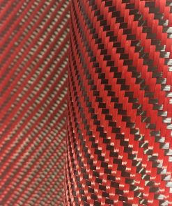 Red Kevlar Carbon fibre