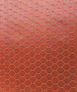 orange honeycomb carbon fibre