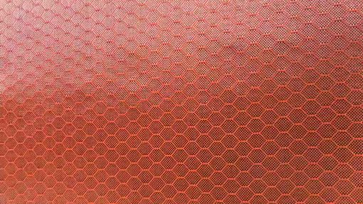 orange honeycomb carbon fibre