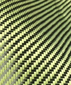 Yellow carbon fibre kevlar