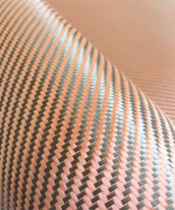 Orange carbon fibre kevlar